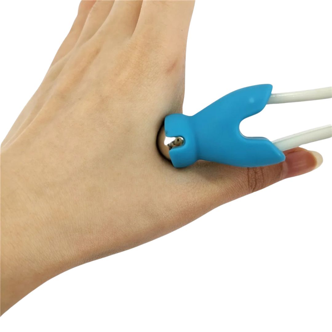 Schmerzlösendes Fingermassage Gerät